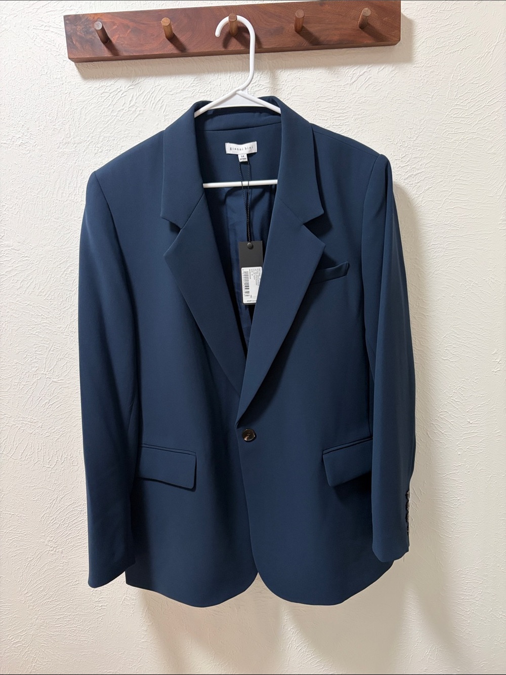 NWT! Ralphie Notched Lapel Collared Long Sleeve Blazer Gianni Bini